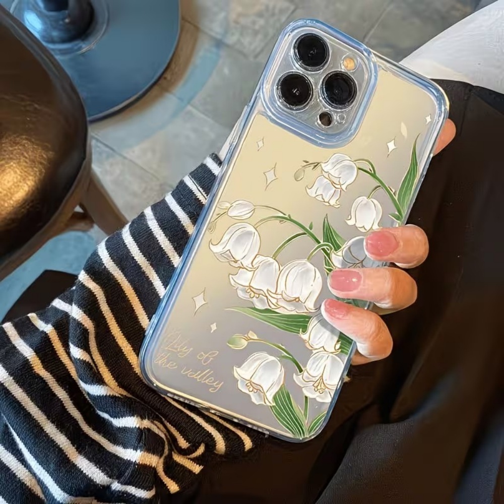 غطاء هاتف بتصميم زنبق الوادي ا - مراجعة Apple Iphone 15 وسعره