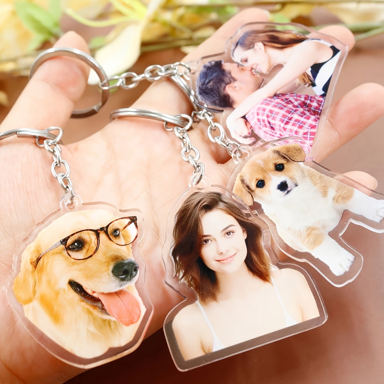 سلسلة مفاتيح أكريليك مخصصة بصو - مراجعة Phone Accessories Charms وسعره